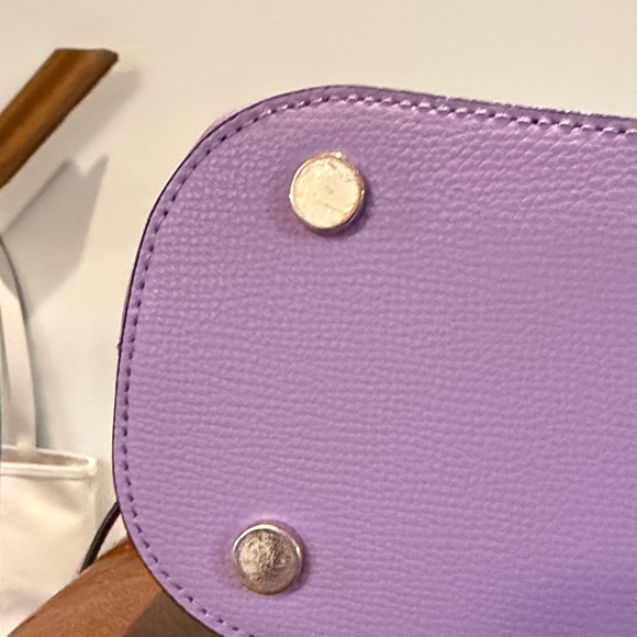 kate spade lavender dome satchel in pastel lilac - Picture 12 of 12